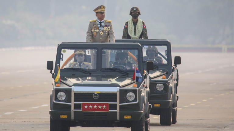 Ръководителят на армията на Мианмар генерал Мин Аунг Хлаинг пое ролята на