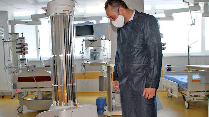 Първият робот за дезинфекция срещу COVID-19 е в Пловдив