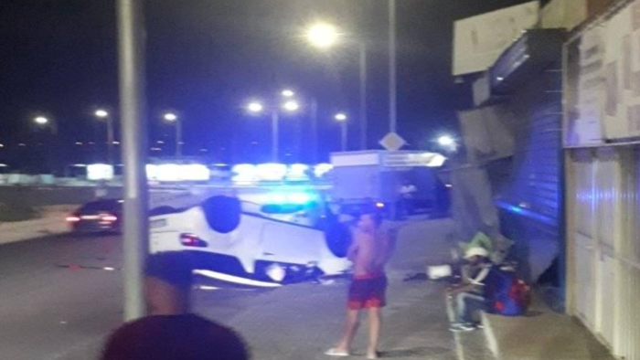 Тежка катастрофа на кръговото кръстовище на Максуда във Варна
