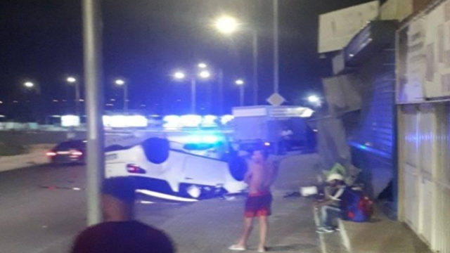 За тежка катастофа на кръговото кръстовище на Максуда във Варна