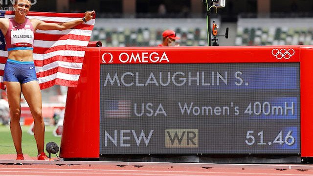 Сидни МакЛафлин счупи собствения си световен рекорд за да надвие