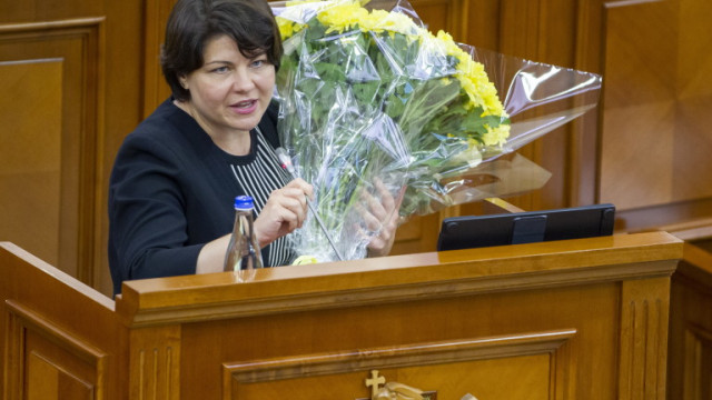 Парламентът на Молдова днес утвърди новото правителство на страната с премиер Наталия Гаврилица  предаде