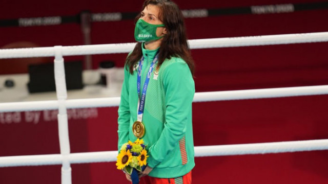 Златната ни медалистка от Токио 2020 Стойка Кръстева бе много