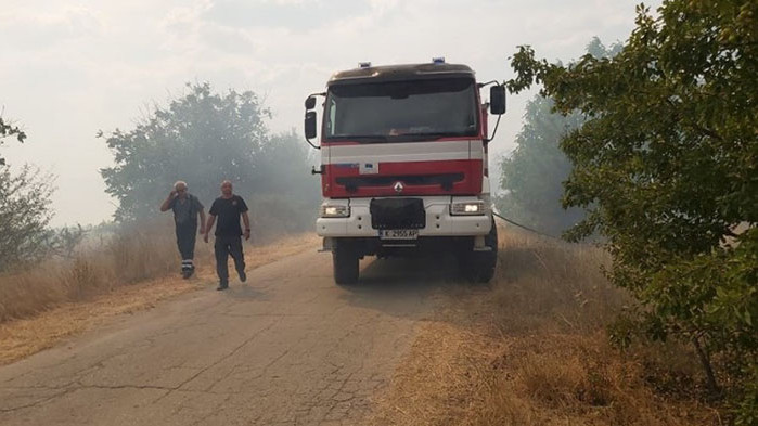 Огънят е пламнал от човешка небрежност Пожарът в Рила планина