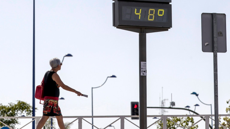 В Сицилия регистрираха най-високата температура в историята на Европа