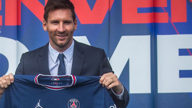 Нападателят на Пари Сен Жермен Лионел Меси вече тренира с