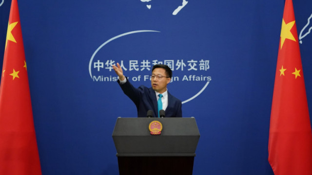 Говорителят на китайското външно министерство Джао Лицзян заяви в сряда че страната
