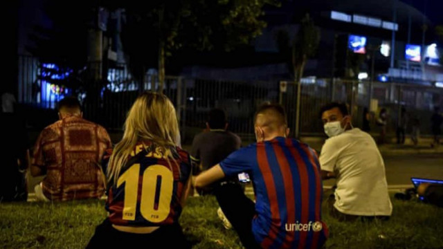 Оставаха три часа преди старта на първия мач на Барселона