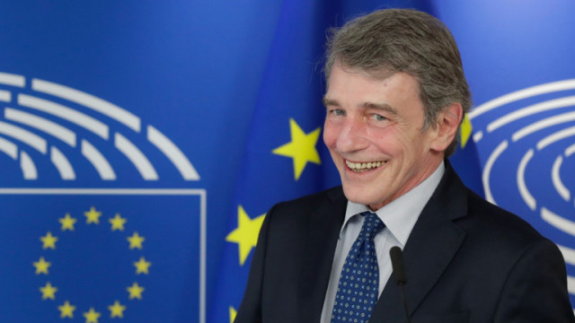 Председателят на Европейския парламент Дейвид Сасоли заяви в сряда че Европейският съюз носи