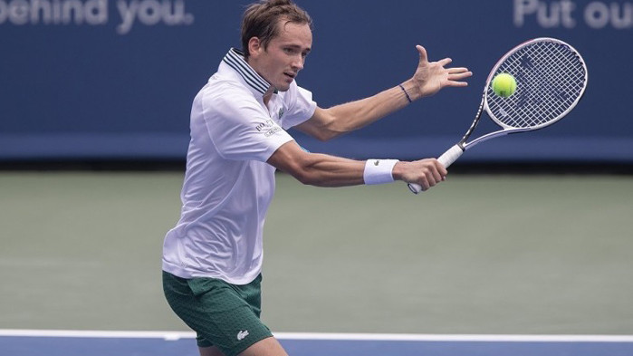 Даниил Медведев е доволен от представянето си в мача срещу