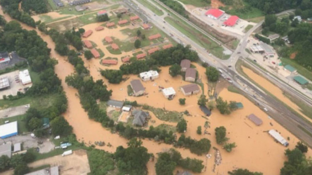 Около 20 са в неизвестност Поройни дъждове наводниха окръг Хъмфрис