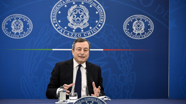Премиерът на Италия Марио Драги е потвърдил намерението си да свика