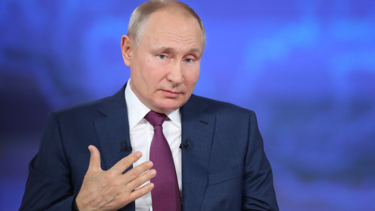 Руският президент Владимир Путин заяви, че държавите лидери наливат пари