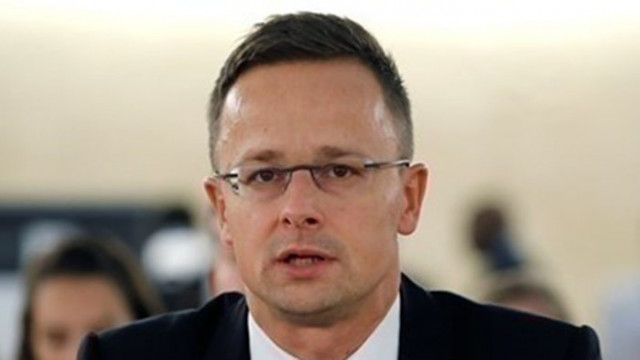Унгарският министър на външните работи и външноикономическите отношения Петер Сиярто
