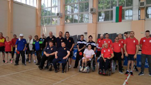Международен турнир по тенис на маса за хора с увреждания ще се проведе във Варна