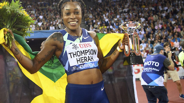 Томпсън-Хера приключи сезона с триумф на 100 м в Цюрих