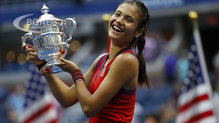 18-годишната британка Ема Радукану спечели US Open