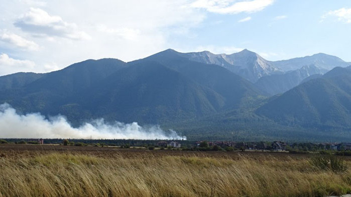 Локализиран е пожарът в Пирин, като засега няма опасност той