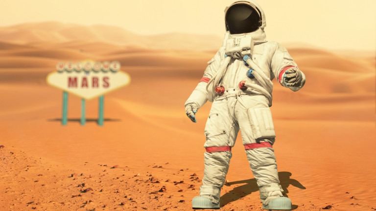 Марс, NASA и строежът от биокомпозит