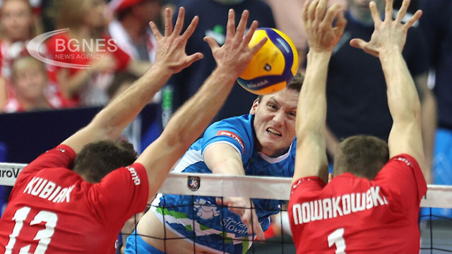 Словения е първият финалист на Европейското първенство по волейбол за