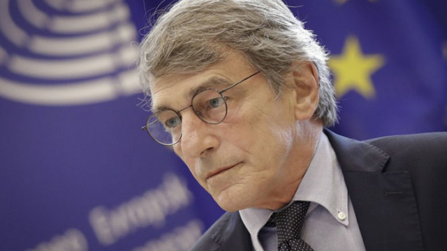 Състоянието му е добро Председателят на Европейския парламент Давид Сасоли