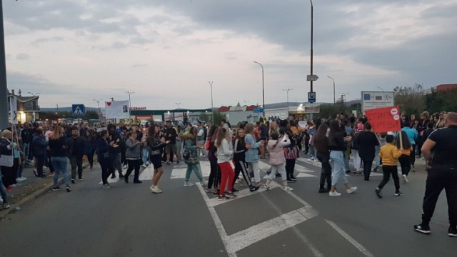 Нов протест в Айтос Жителите на града отново блокираха пътя Те