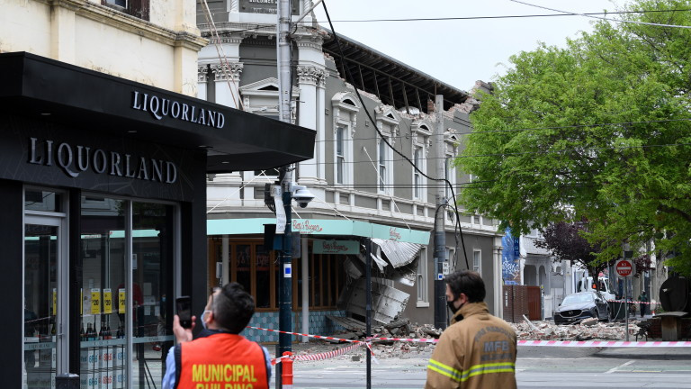 Земетресение от 5,8 разтърси югоизточна Австралия и Мелбърн