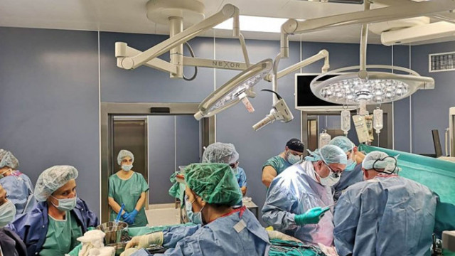 Специалисти от Военномедицинска академия извършиха поредна чернодробна трансплантация – трета