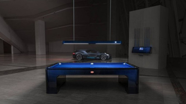 Какво е специалното на билярдната маса на Bugatti