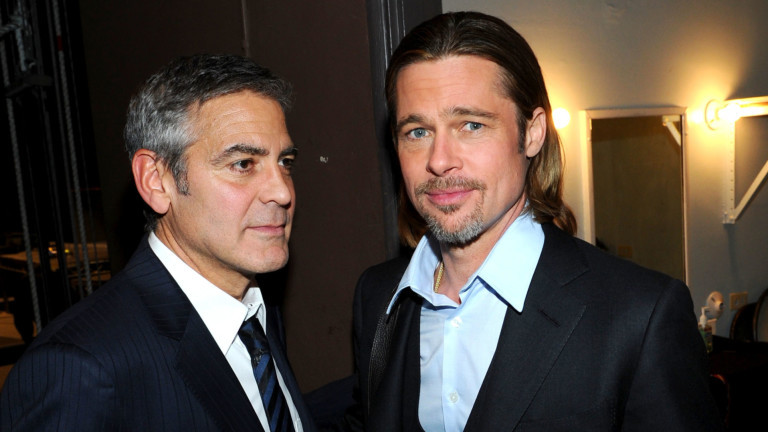 Брад Пит и Джордж Клуни са двама от холивудските ни