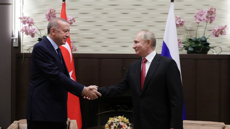 Ердоган в Москва: Путин приветства компромисите между Турция и Русия