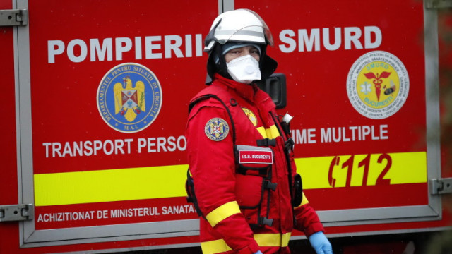 Пожар избухна в петък сутринта в болница в румънския пристанищен град Констанца