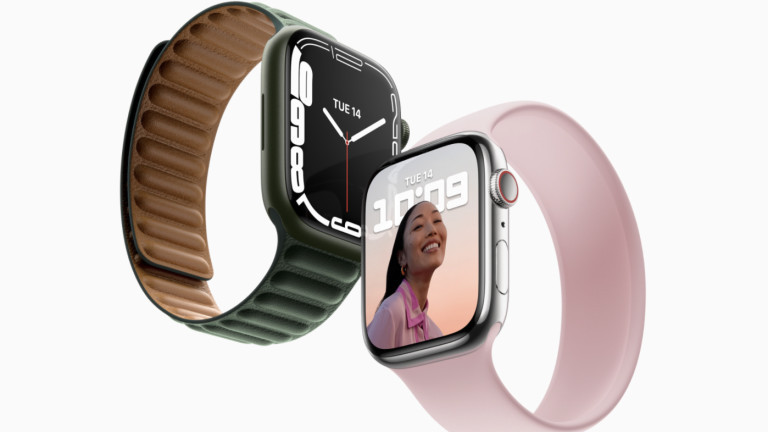 Новият Apple Watch Series 7 бе представен успоредно с моделите