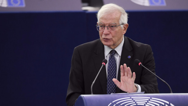 Върховният представител на Европейския съюз по външни работи Жозеп Борел заяви във