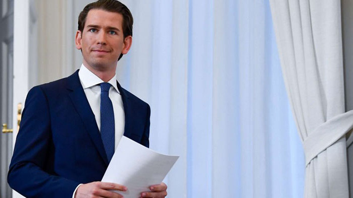 Австрийският канцлер Себастиан Курц обяви вечер, че подава оставка. Причината