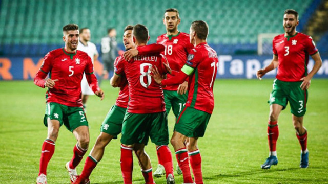 Българският национален отбор по футбол постигна победа с 2 1 след