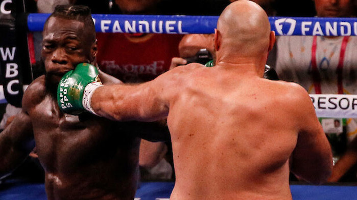 Бившият световен шампион в тежка категория Дионтей Уайлдър намери сили