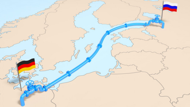 Процедурата за запълване на първата тръба от газопровода Северен поток