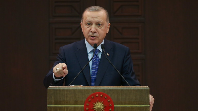 Турският президент Реджеп Тайип Ердоган разкритикува остро посланиците на 10