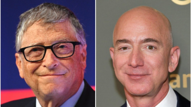 Бил Гейтс и Джеф Безос са двама от най богатите и коментирани