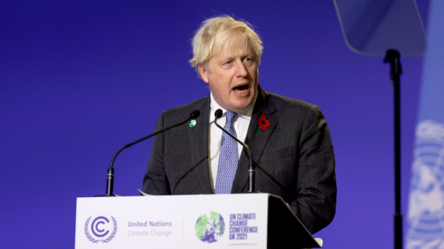 Британският премиер Борис Джонсън откри днес историческата среща COP26 за климата,
