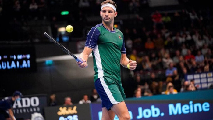 Григор Димитров загуби сет, но въпреки това започва с победа