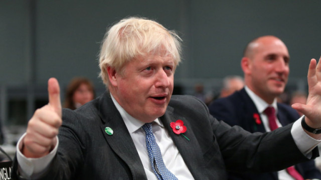 Британският премиер Борис Джонсън изрази предпазлив оптимизъм относно конференцията за климатичните изменения