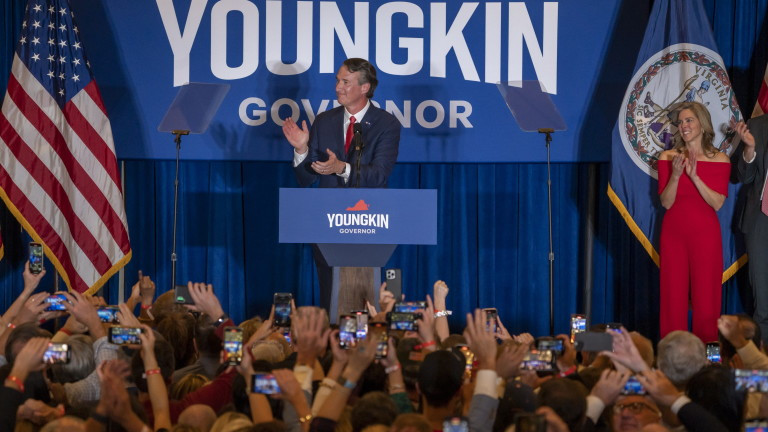 Републиканецът Глен Йънгкин спечели изборите за губернатор на американския щат