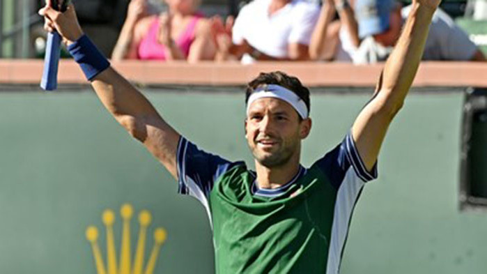 Григор Димитров вече е в третия кръг на турнира Мастърс 1000