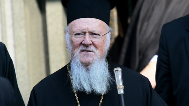 Константинополският патриарх Вартоломей за втори път по време на посещението