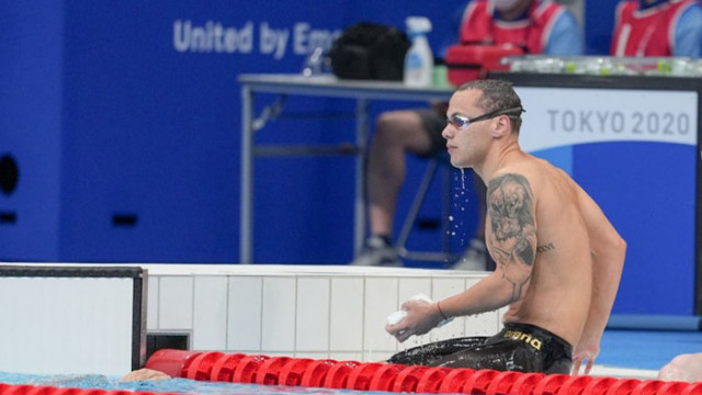 Българският плувец Антъни Иванов се класира 4 и в първа предварителна