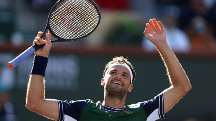 Доброто представяне на Григор Димитров на Мастърс турнира в Париж