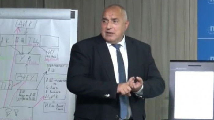 Лидерът на ГЕРБ Бойко Борисов пътува към град Раковски след