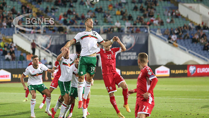 Националният отбор по футбол на България ще се изправи срещу
